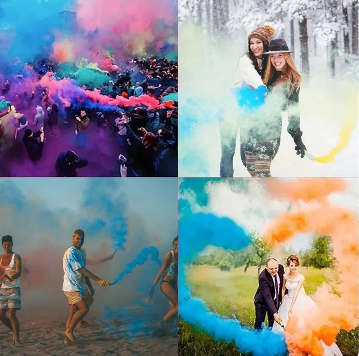 Colorful Smoke Effect Part