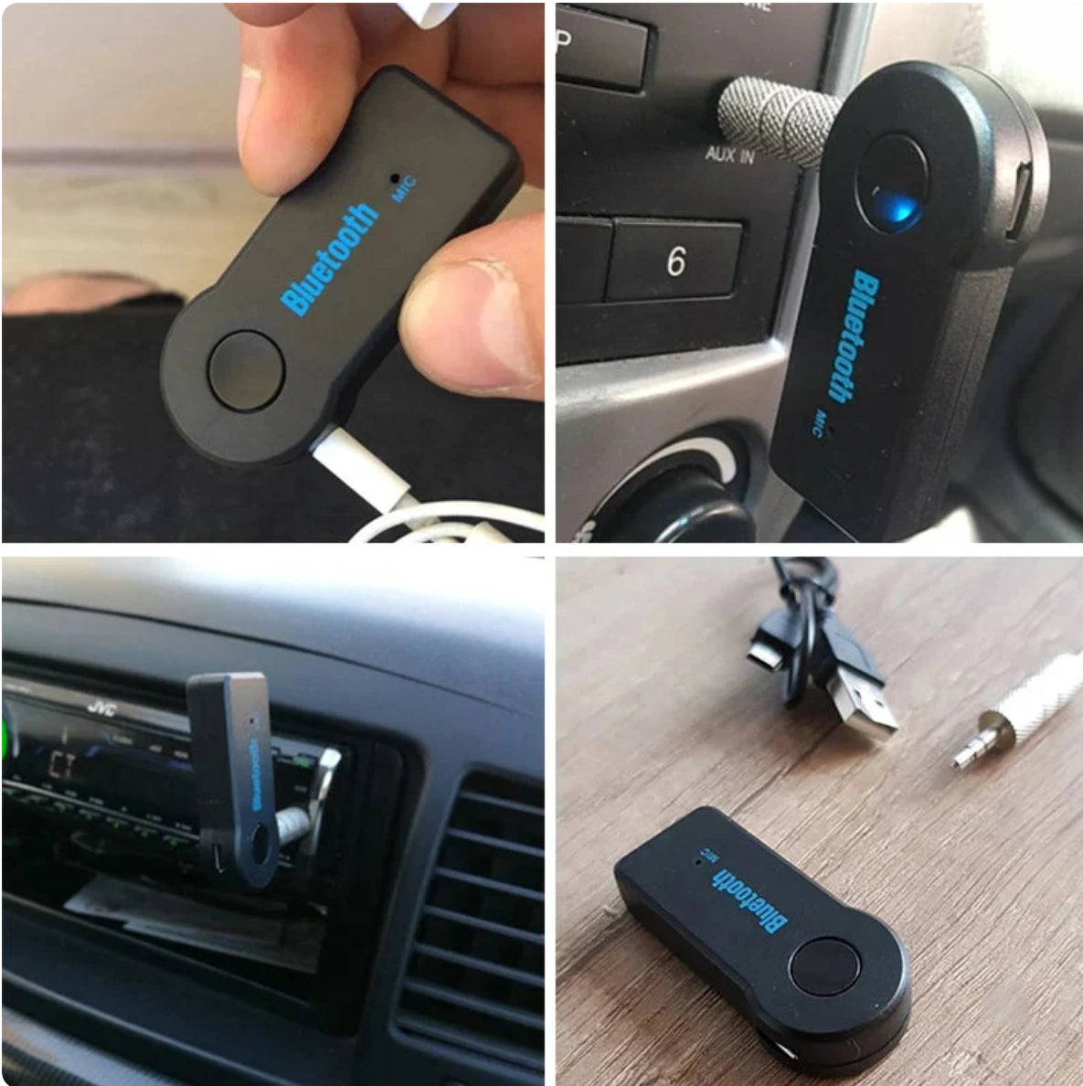 Car Bluetooth Aux Receiver
