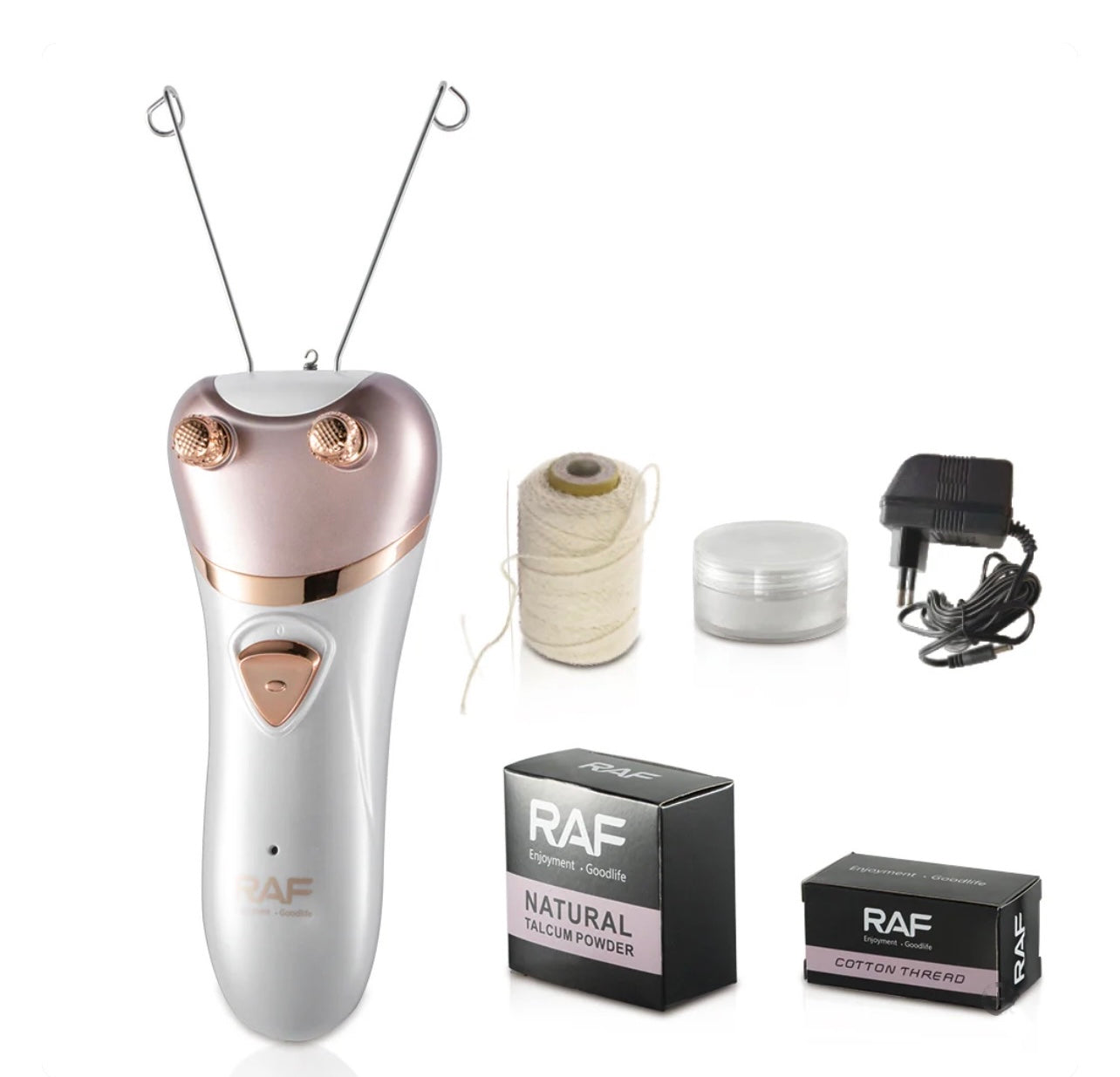 RAF Cordless Cotton Thread Face Epilator Rechargeable R4029