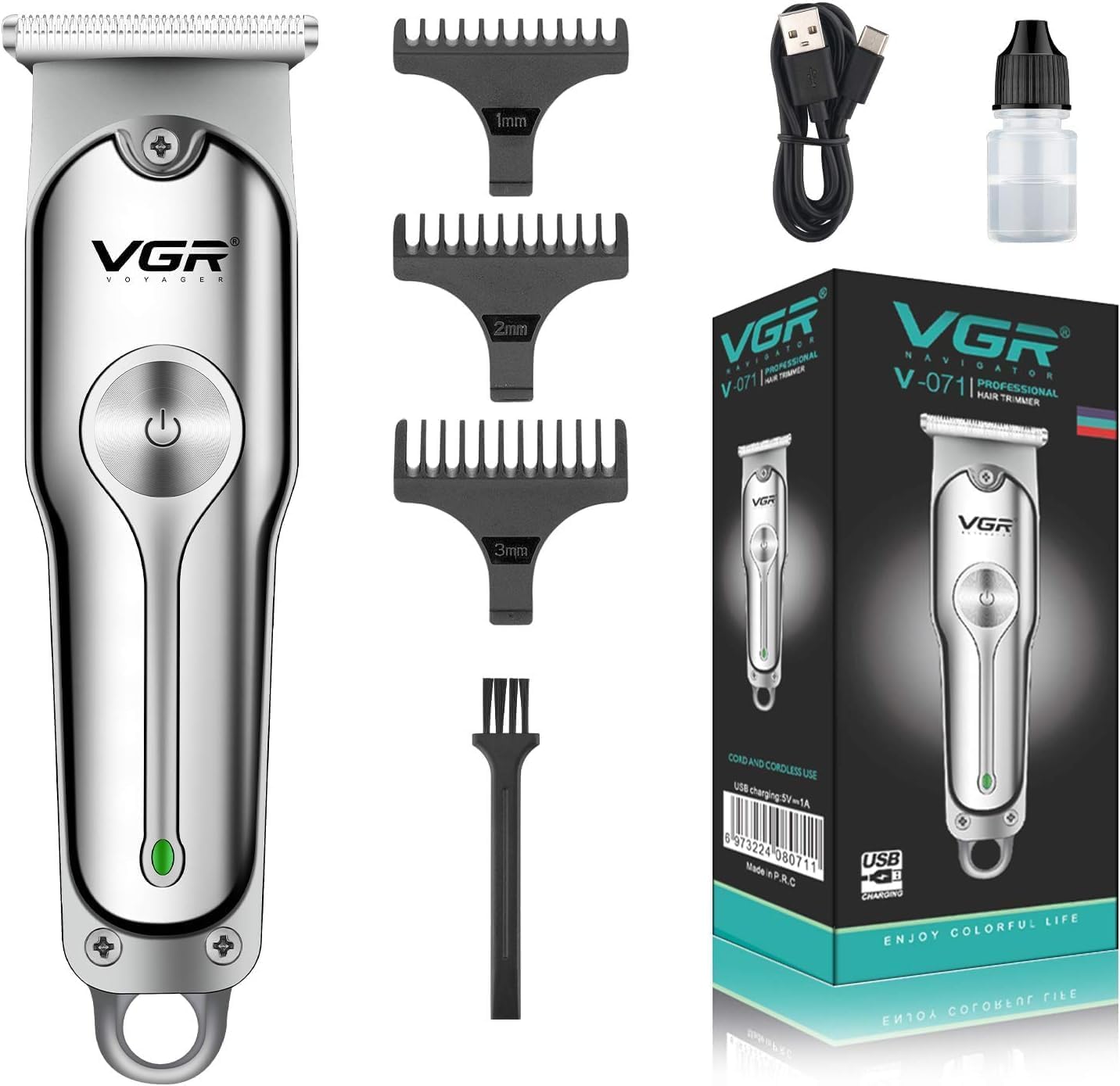 VGR V-071 Professional Shaver 2 Speed with Turbo Speed