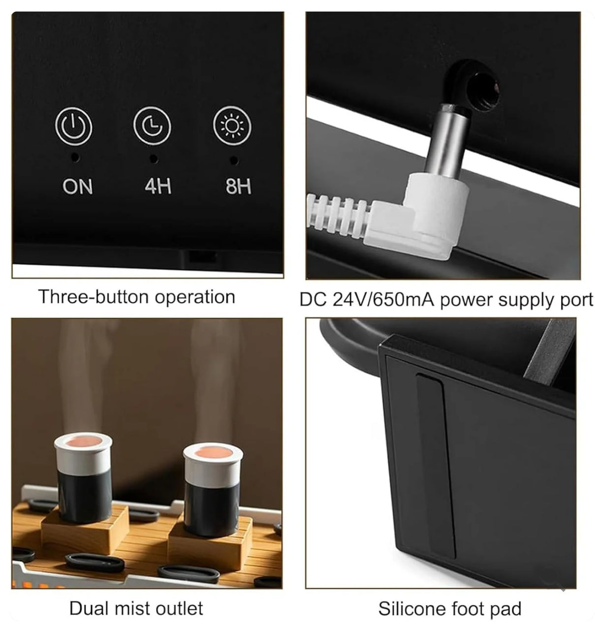 🚢 Titanic Humidifier & Essential Oil Diffuser – Aromatherapy