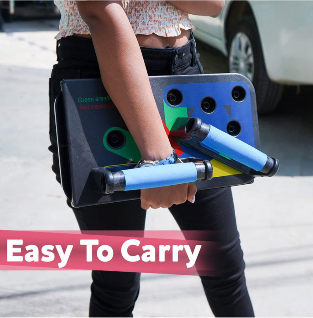 12 in 1 Push Up Board System Foldable Workout Portable Trainer for Home Fitnes