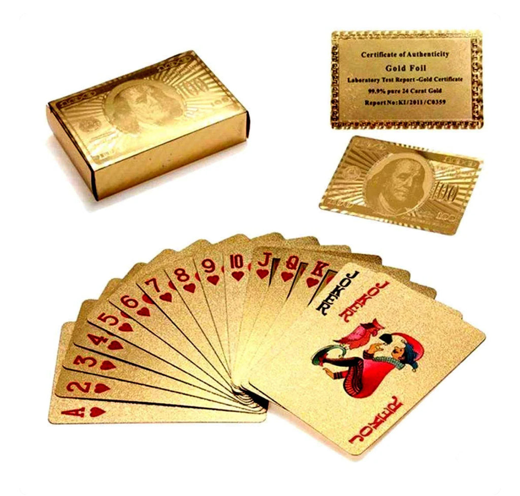 Waterproof Luxury Gold Card