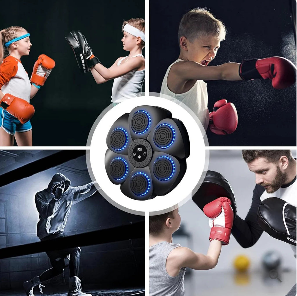 Professional Bluetooth Music Boxing Machine with LED Lights
