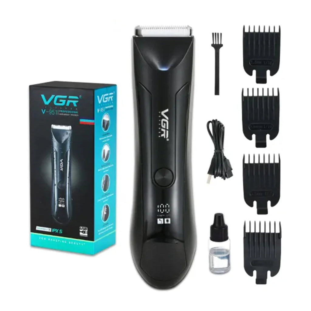VGR V951 Rechargeable Portable Head & Body Shaver