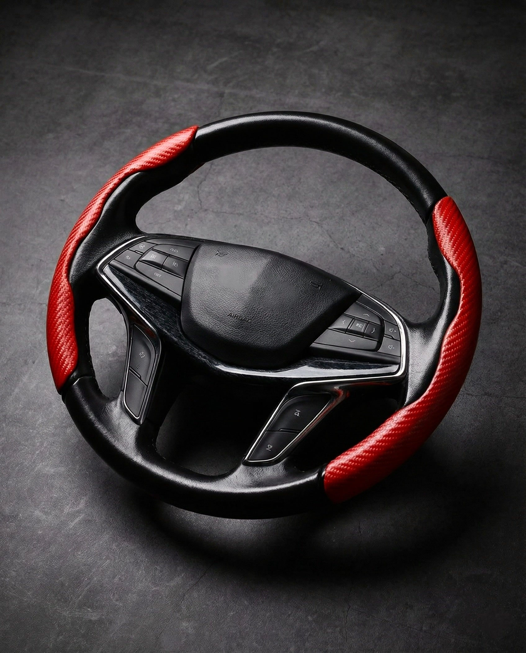 Carbon Fiber Steering Wheel Cover