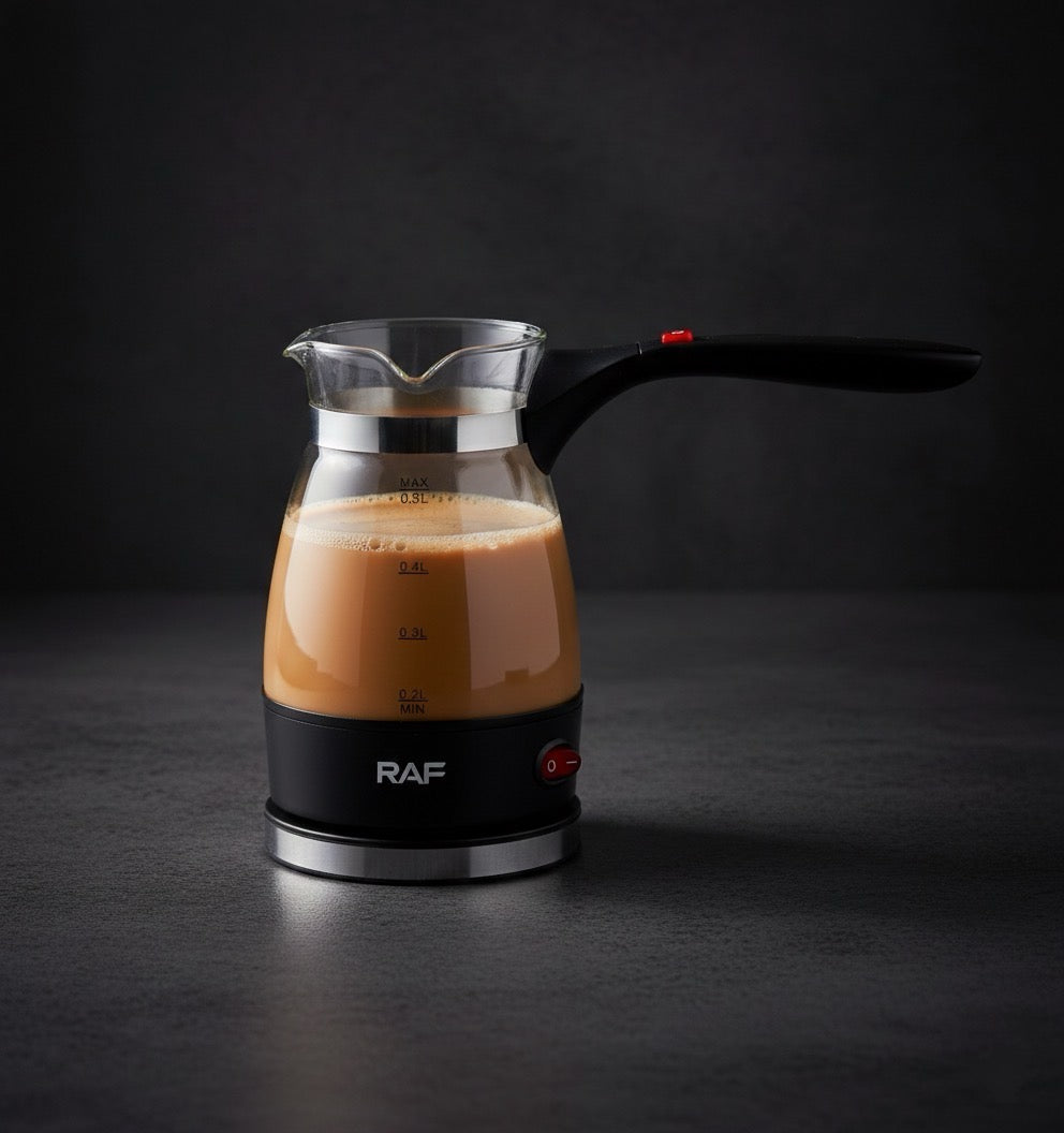 Raf Glass Coffee Pot Maker Heater Kettle 600W & 500ML R128