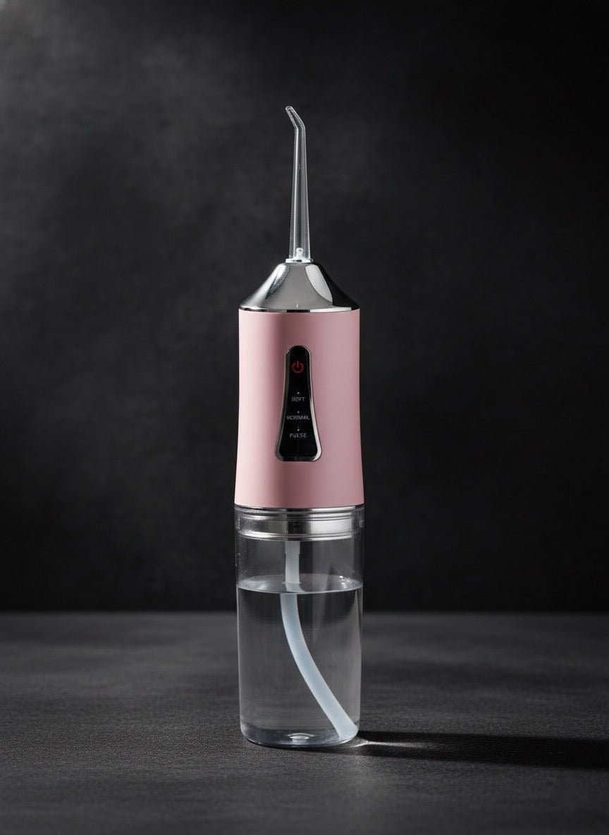 Professional Oral Irrigator for Teeth & Gums with 4 Jet Tips, 3 Modes & 360° Rotation , Water Dental Flosser