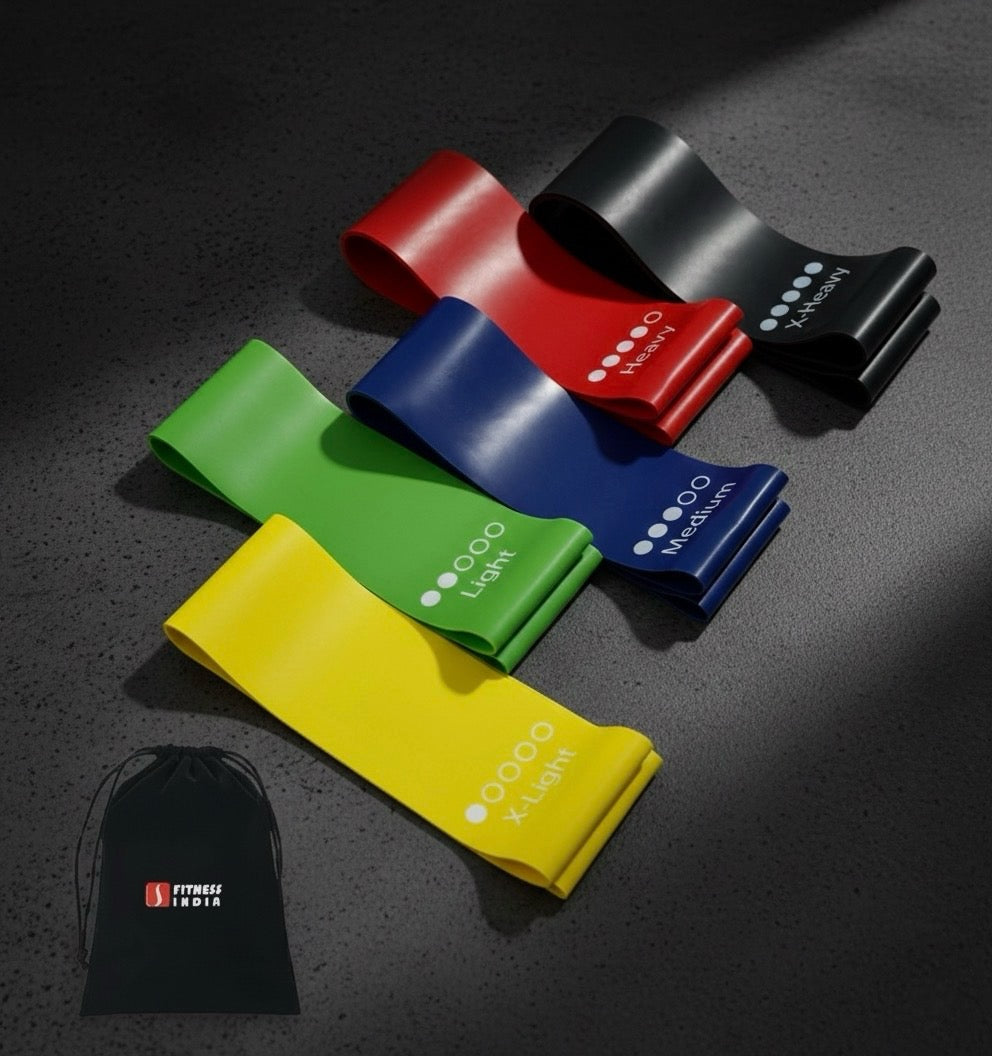 Rubber Elastic Band 5 DIFFERENT RESISTANCE LEVELS