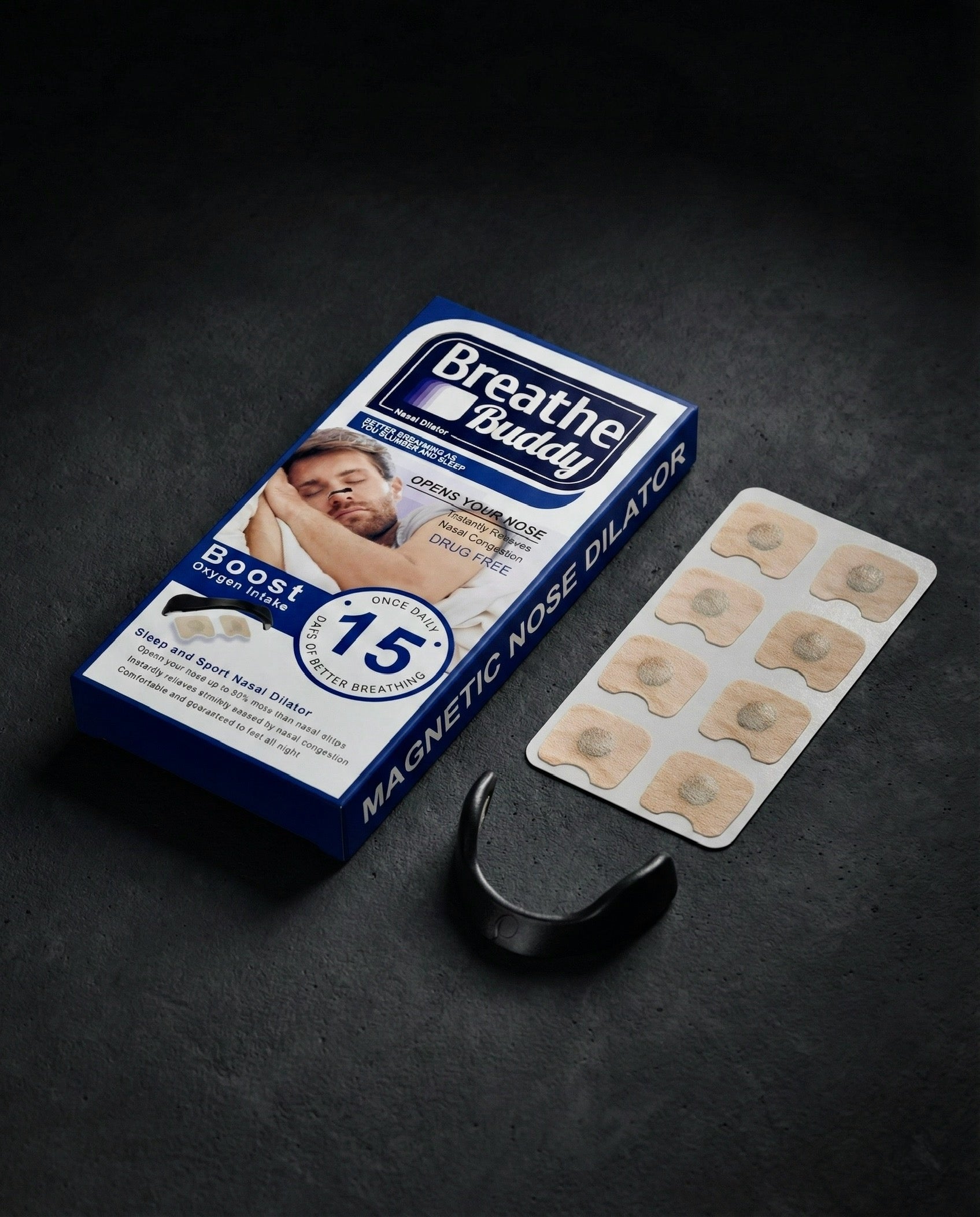 BreezyBuddy - Magnetic Nasal Strips