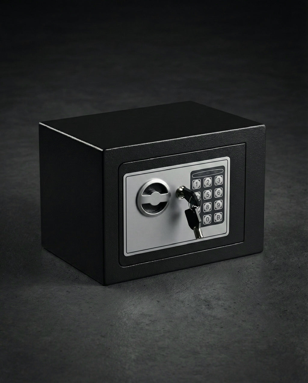 Safe Box Mini Digital Electronic Keypad Lock Safe Box Built In 2 Locking Bolts For Home & Offices