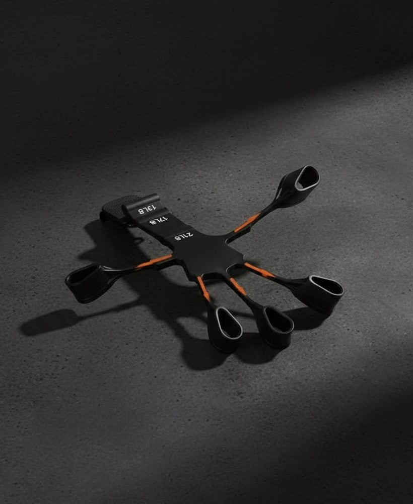 Hand Grip Strengthener - Adjustable Finger Exerciser and Finger Stretcher