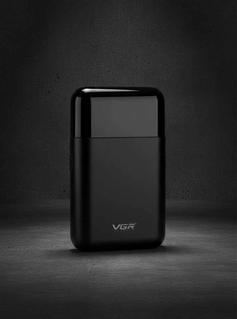 VGR V390 Ultra-Thin Electric Shaver & Beard Trimmer – Rechargeable Razor with USB
