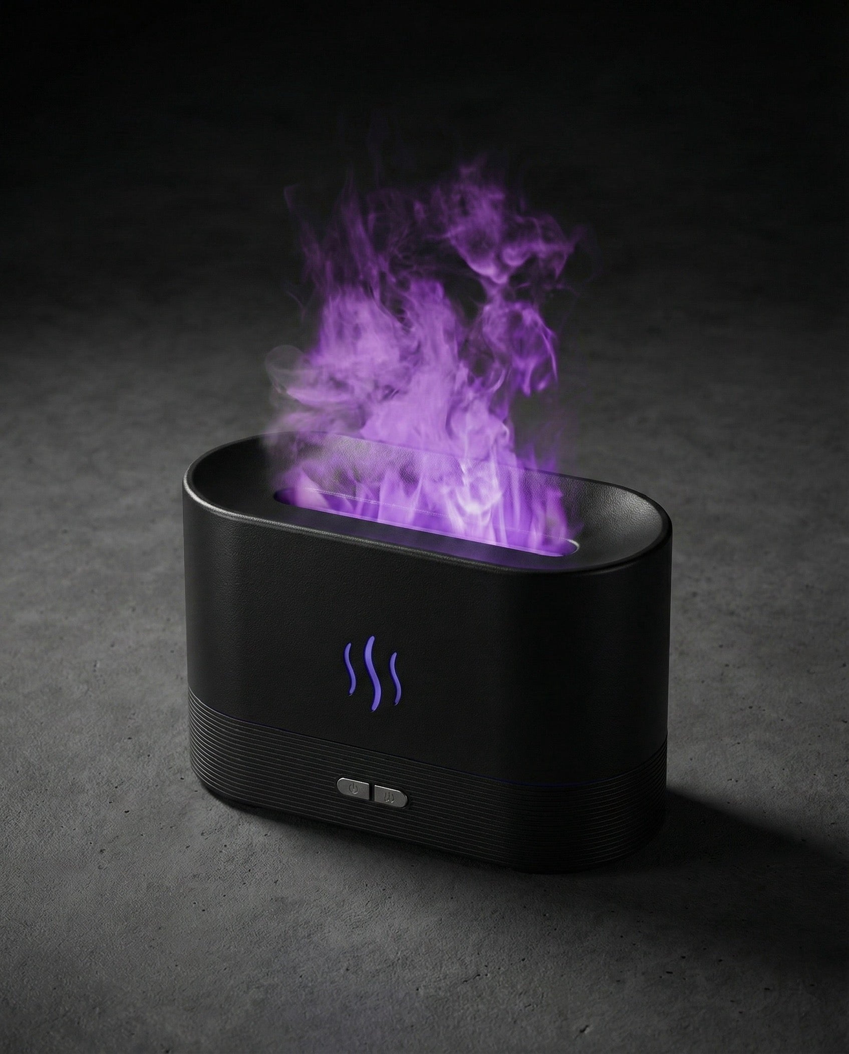 Rgb Flame Fire Humidifier Aromatherapy Diffuser