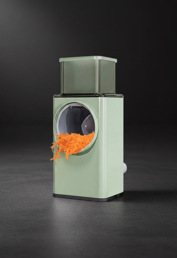 Multifunctional Rotary Vegetable Cutter 3 In 1 Shredder , slicer and grinder