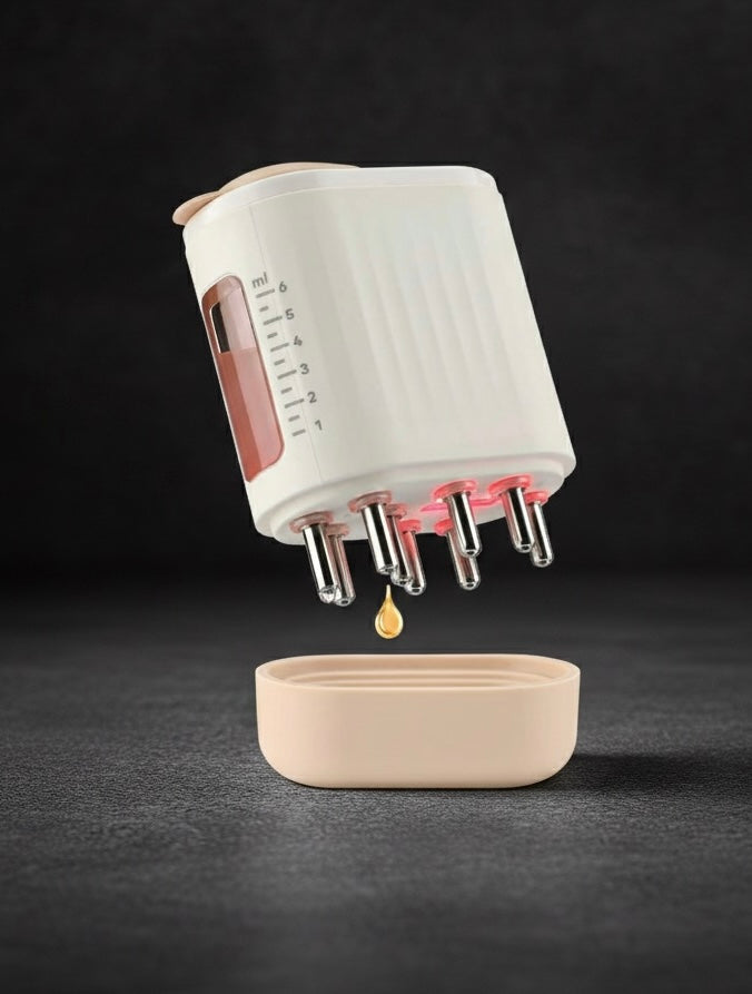 2 in 1 Electric Hair Oil Applicator and Scalp Massager