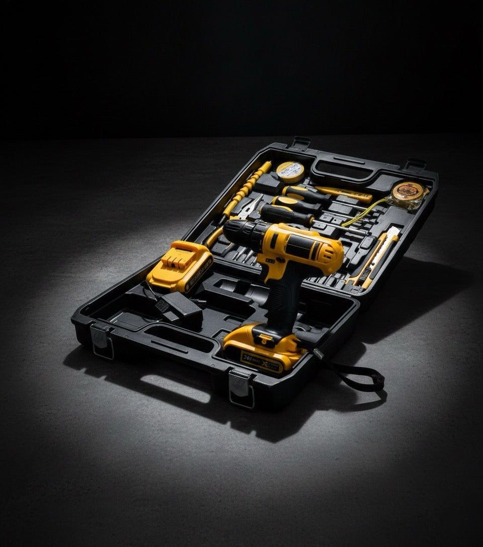 24V DUNLANDI Cordless Drill Machine Kit