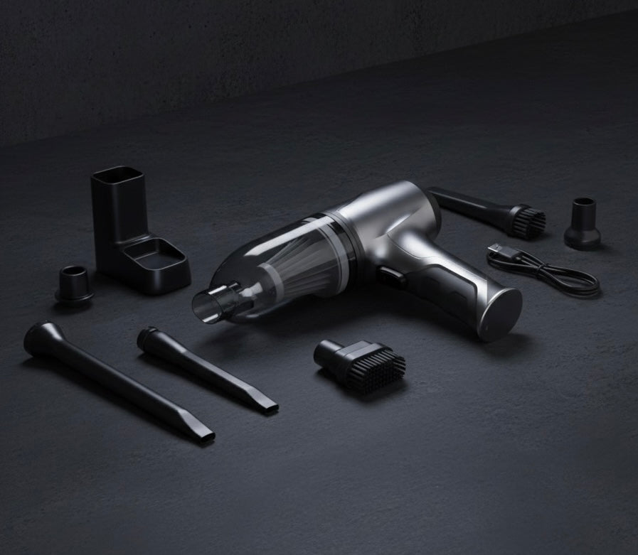 3-in-1 Portable Handheld Vacuum Cleaner – Perfect for Car, Keyboard & Pet Hair