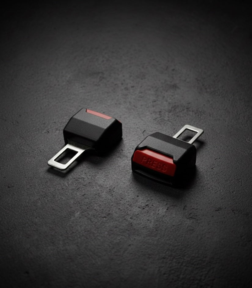 2 Pieces Car Safety Seat Belt Clip Extension