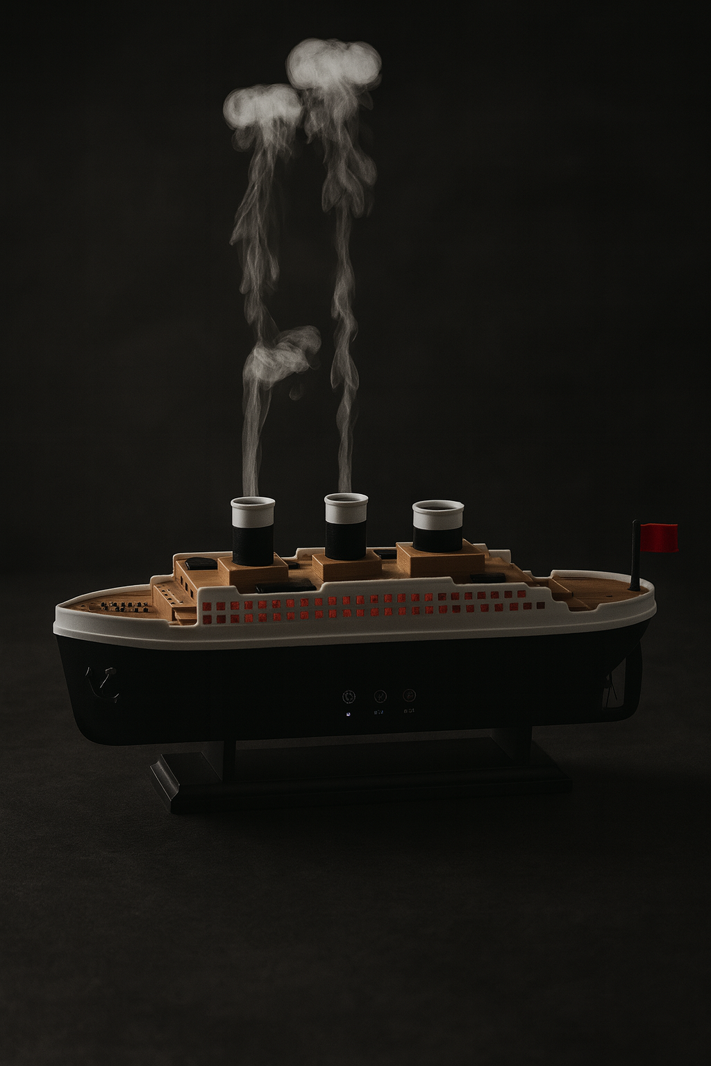 🚢 Titanic Humidifier & Essential Oil Diffuser – Aromatherapy