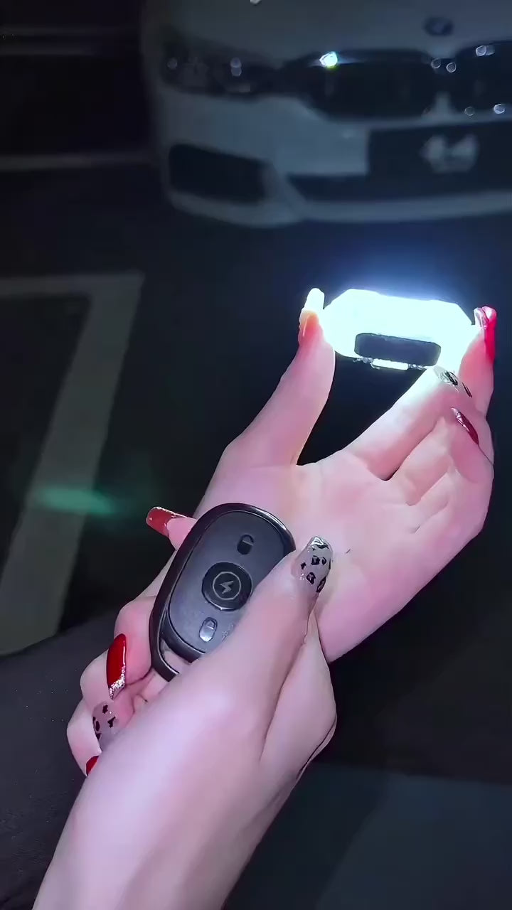 Waterproof car led rechargeable strobe lights with remote control